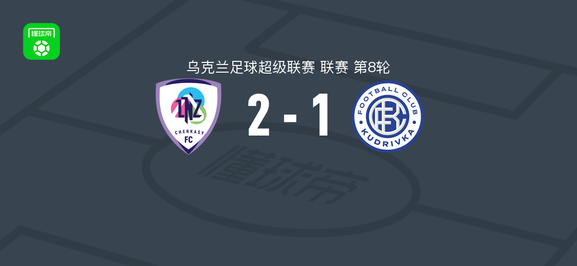 LNZ切尔卡瑟2-1库德里夫卡，塔雷斯、帕西奇破门，奥乌苏建功