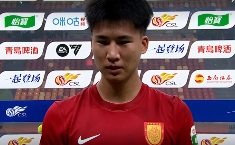 重庆铜梁龙1-1山东泰山 张志雄：进球靠灵感教练组做足功课