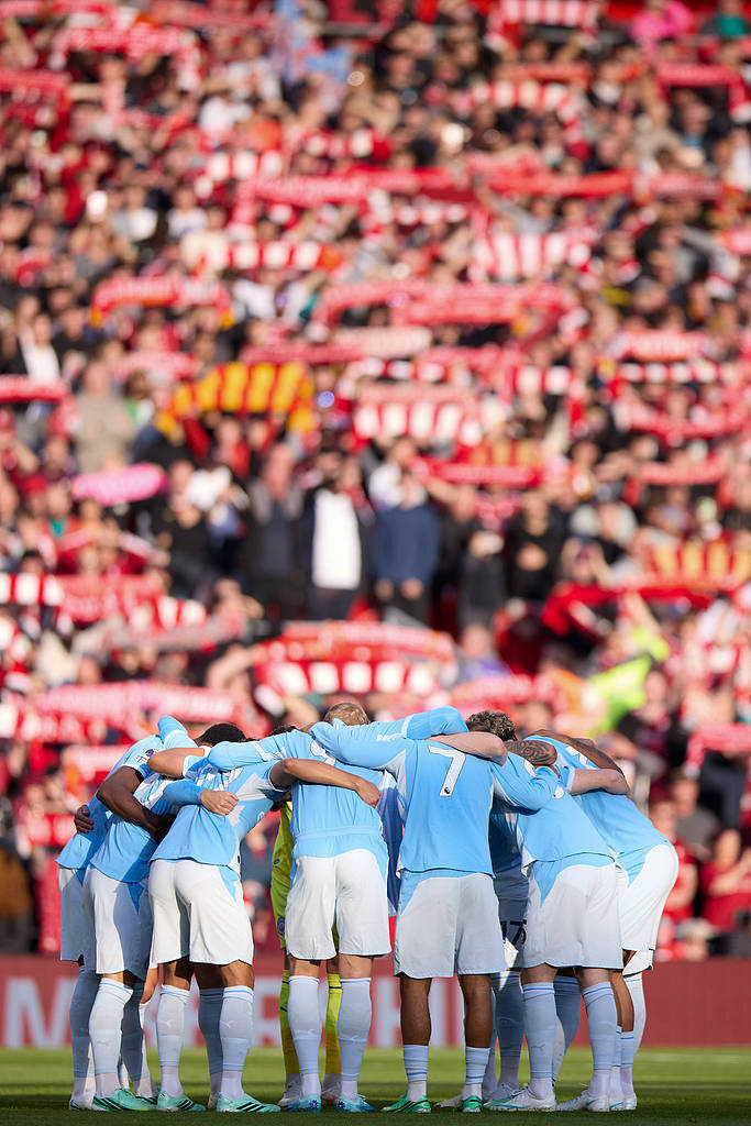 曼城3-0完胜利物浦，红牌成转折点