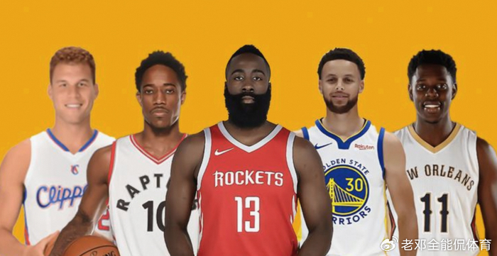 NBA09年选秀重排：哈登屈居第二 库里稳居榜首