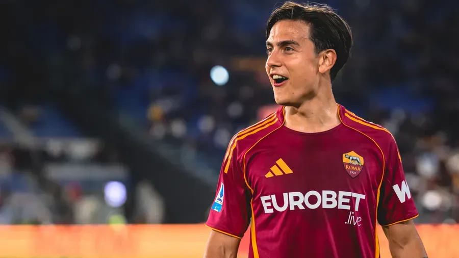 迪巴拉：希望在罗马结束职业生涯，称意大利给予自己重要成长