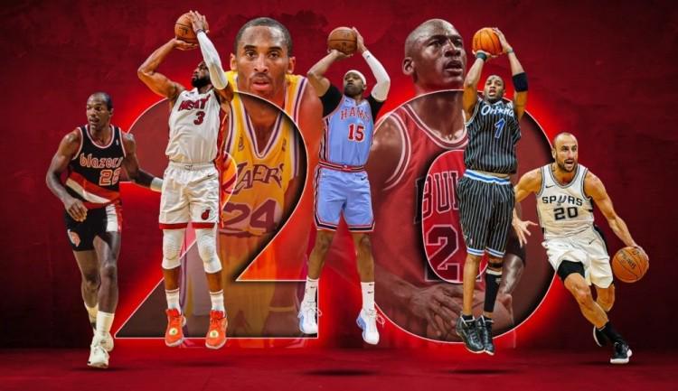 美媒评NBA历史20大分卫:乔丹第一,韦德第三,麦迪第12
