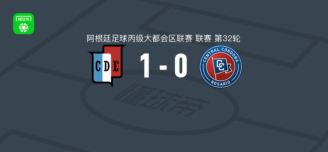 西班牙人体育1-0科尔多瓦中央 Matías David破门制胜