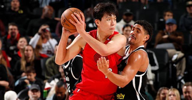 杨瀚森13分4篮板4助攻 开拓者119-66大胜伦敦雄狮