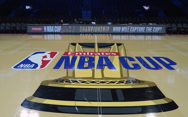 湖人公布NBA杯球场设计 17颗星致敬队史17座总冠军