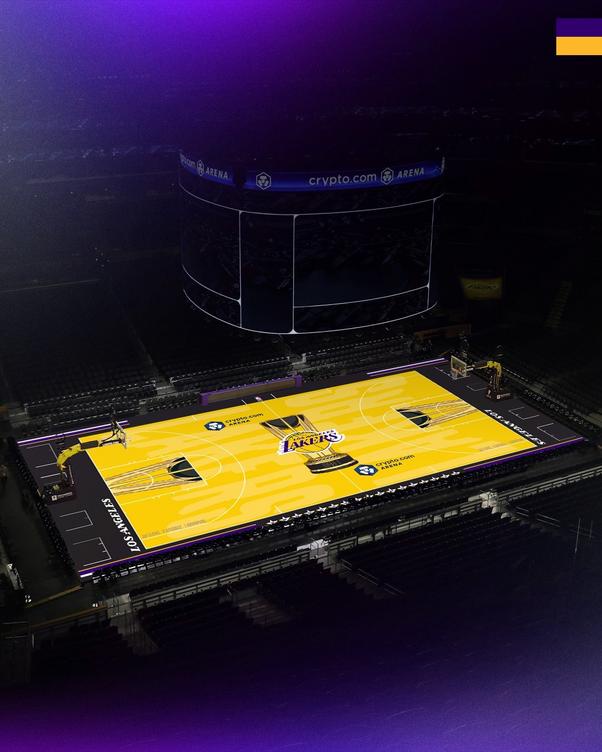 NBA公布2026年各队NBA杯专属地板设计 湖人/勇士/火箭等队亮相