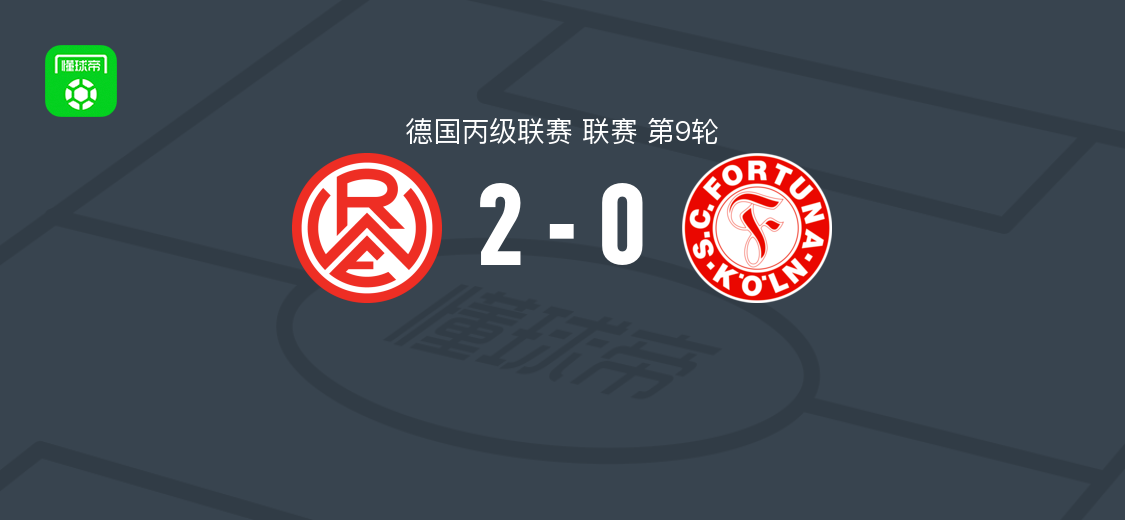 红白埃森2-0科隆幸运，扬森破门波托奇尼克锦上添花
