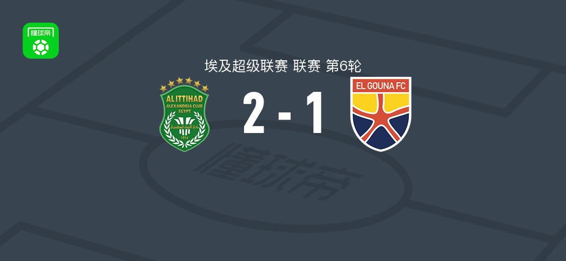 亚历山大港联合2-1逆转古纳，哈桑、穆罕默德-托尼破门