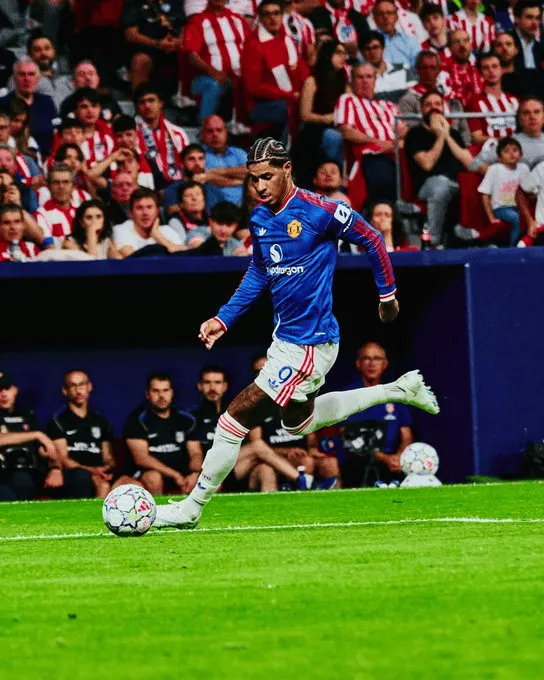 拉什福德欧冠数据低迷：0射正0关键传球，SS评分5.7分全场最低