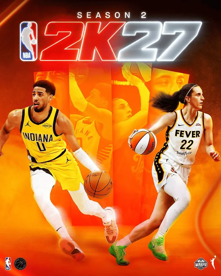 哈利伯顿与克拉克领衔NBA2K第二赛季宣传 步行者官方转发