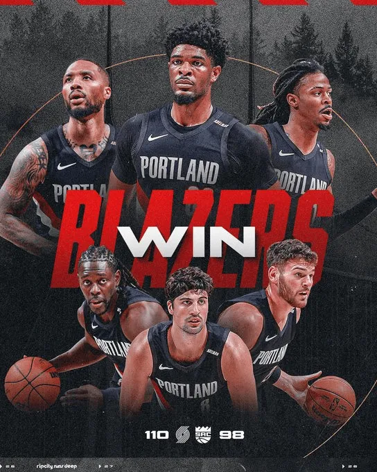 NBA季前赛：开拓者110-98胜国王，杨瀚森12分钟贡献4分6篮板