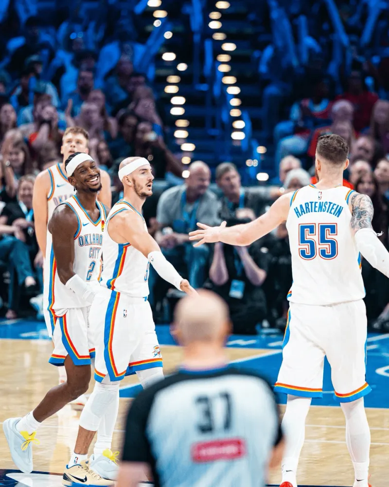 NBA总经理票选：雷霆77%居首，马刺20%、猛龙3%位列二三