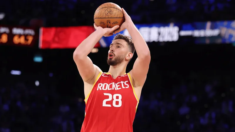 NBA季前赛火箭42-34领先雷霆 申京两记封盖获火记盛赞