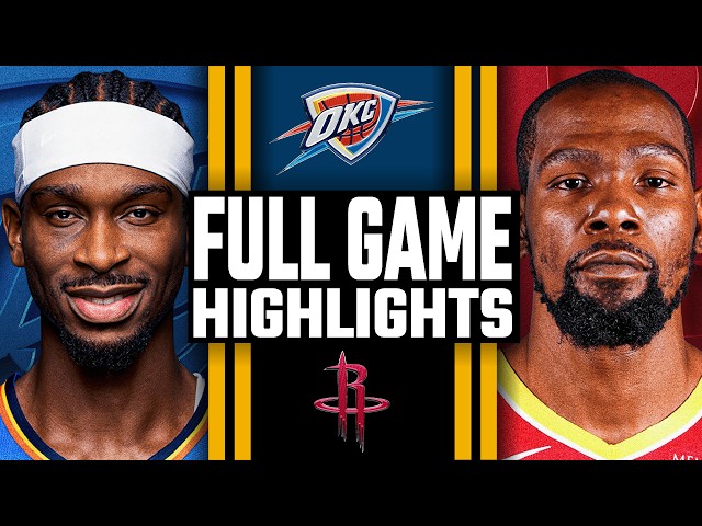 2026-10-16 休斯顿火箭 vs 俄克拉荷马城雷霆