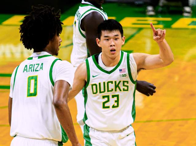 林葳NCAA首秀9分2助攻，俄勒冈大学65:71负西雅图大学