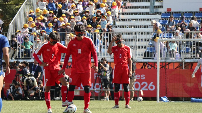 中国盲人足球队1-0胜日本队，爱知-名古屋亚残运会首战告捷