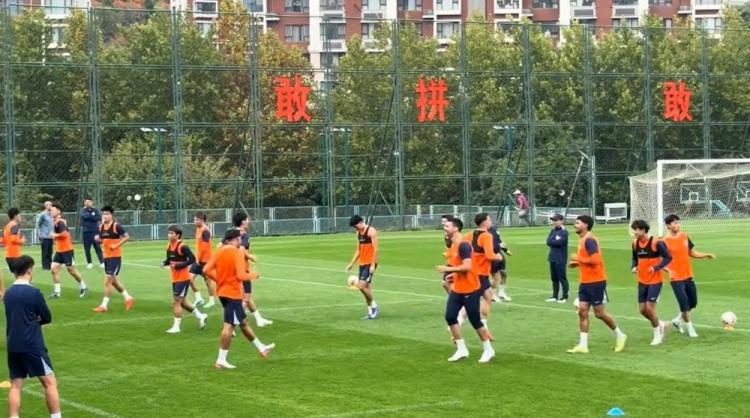 记者：泽卡回归训练泰山五外援齐整 王彤康复中