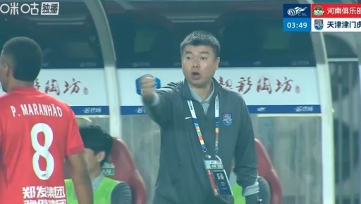 天津津门虎1-0胜河南队 于根伟：保级未完全成功需打好最后两场