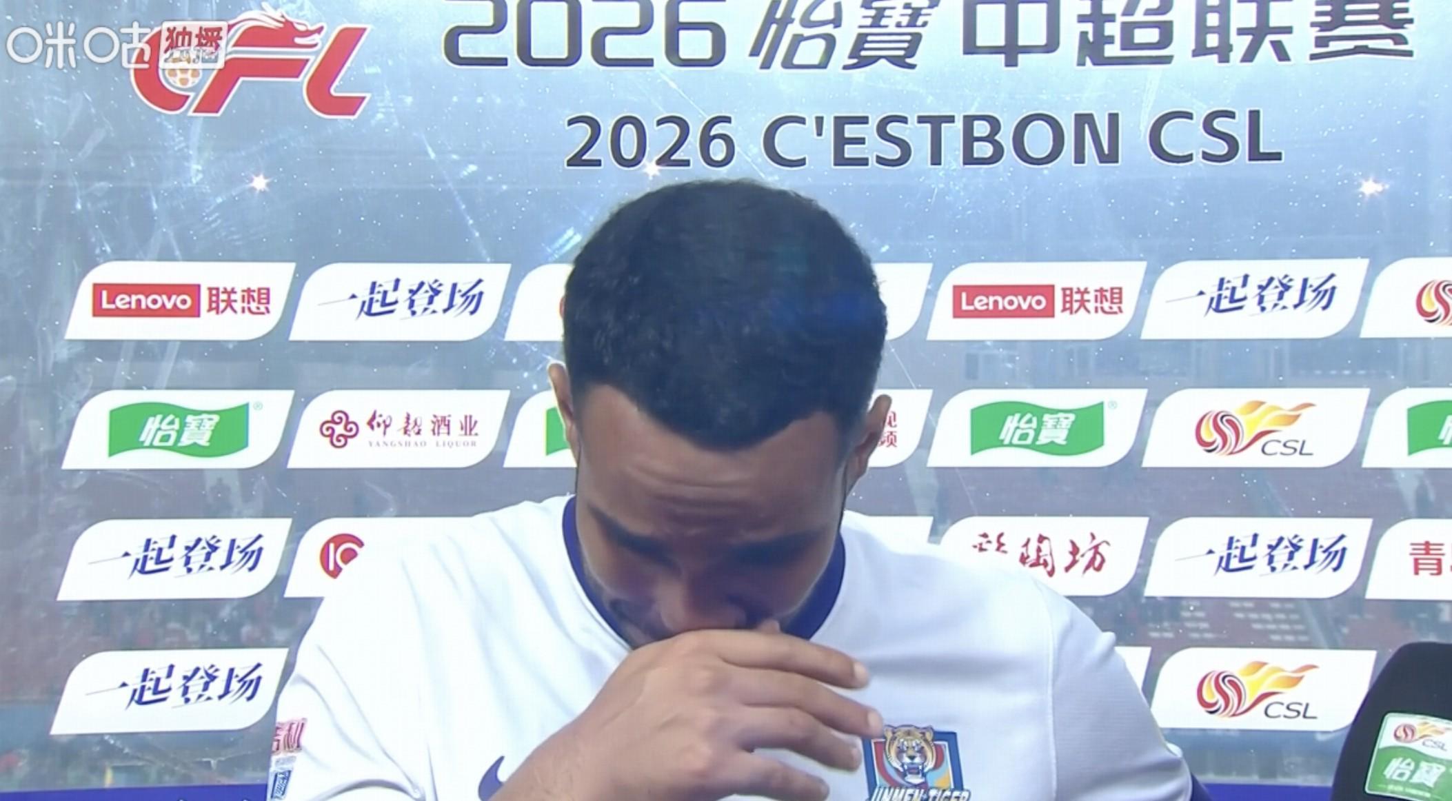 谢蒂内破门助天津津门虎1-0河南队，赛后落泪：保级目标达成