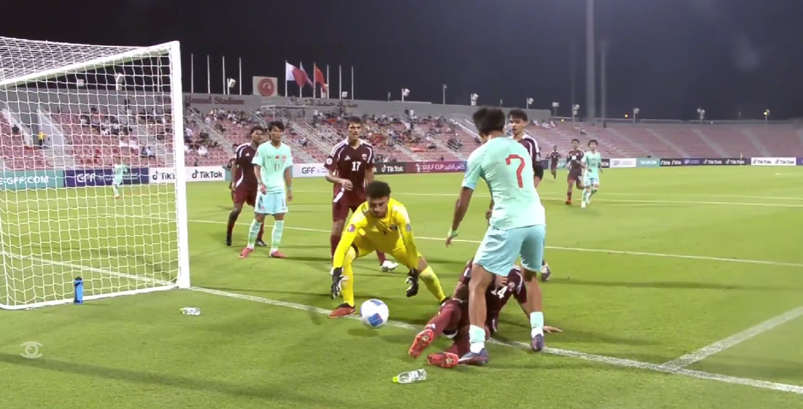 国足U16海湾杯首战2-0胜东道主 刘宇洋破门