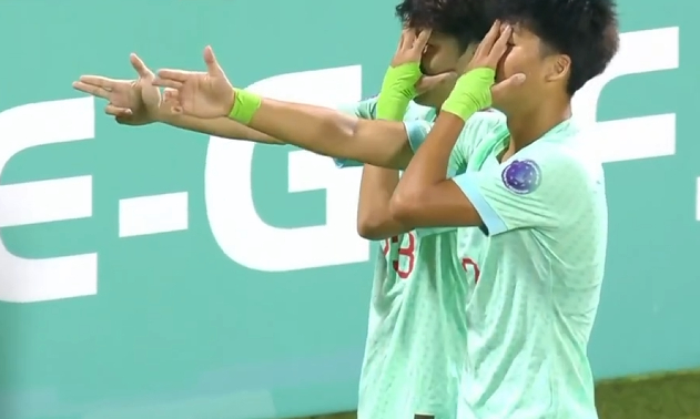 U16国足海湾杯首战1-0胜卡塔尔 袁博涵4分钟破门刘凯源献助攻