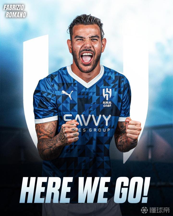 一起开始吧！罗马诺：特奥尔加连利跃升新月，转会费达到2500万欧元