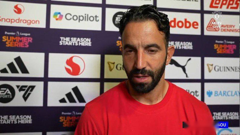 什么是核能？阿莫林：重要的是霍伊伦在进球，转会市场我也不清楚