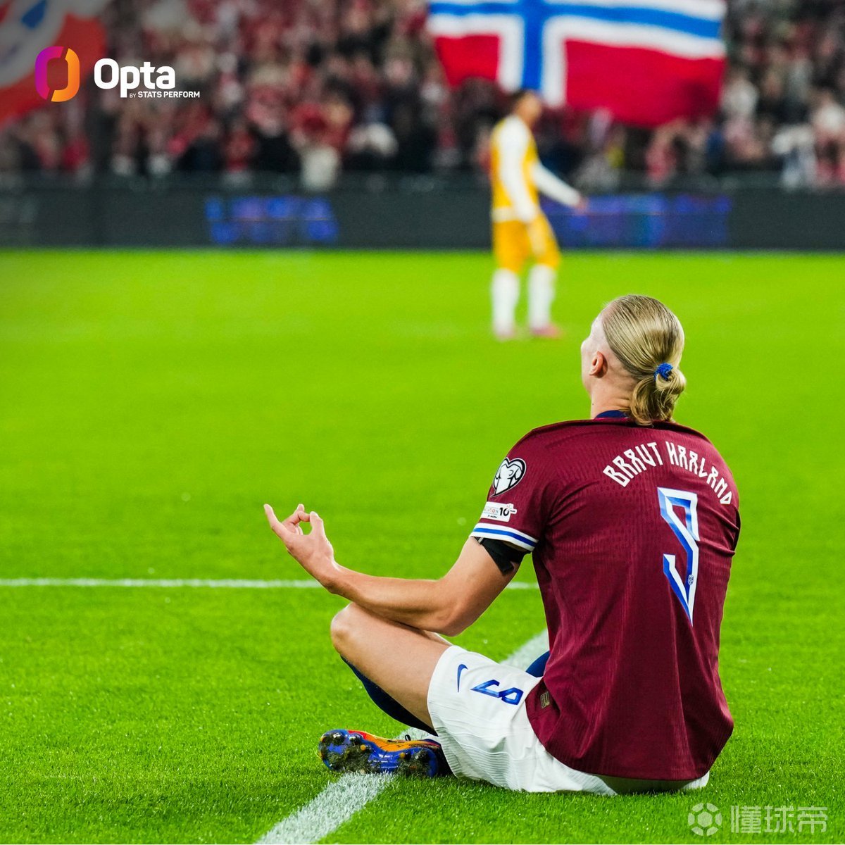 哈兰德世预赛单场五球炸裂，社交媒体炫耀战利品引热议