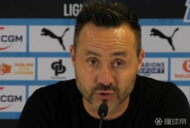 别跟我说谦逊，马赛主帅德泽尔比这波面对皇马是真敢吼！