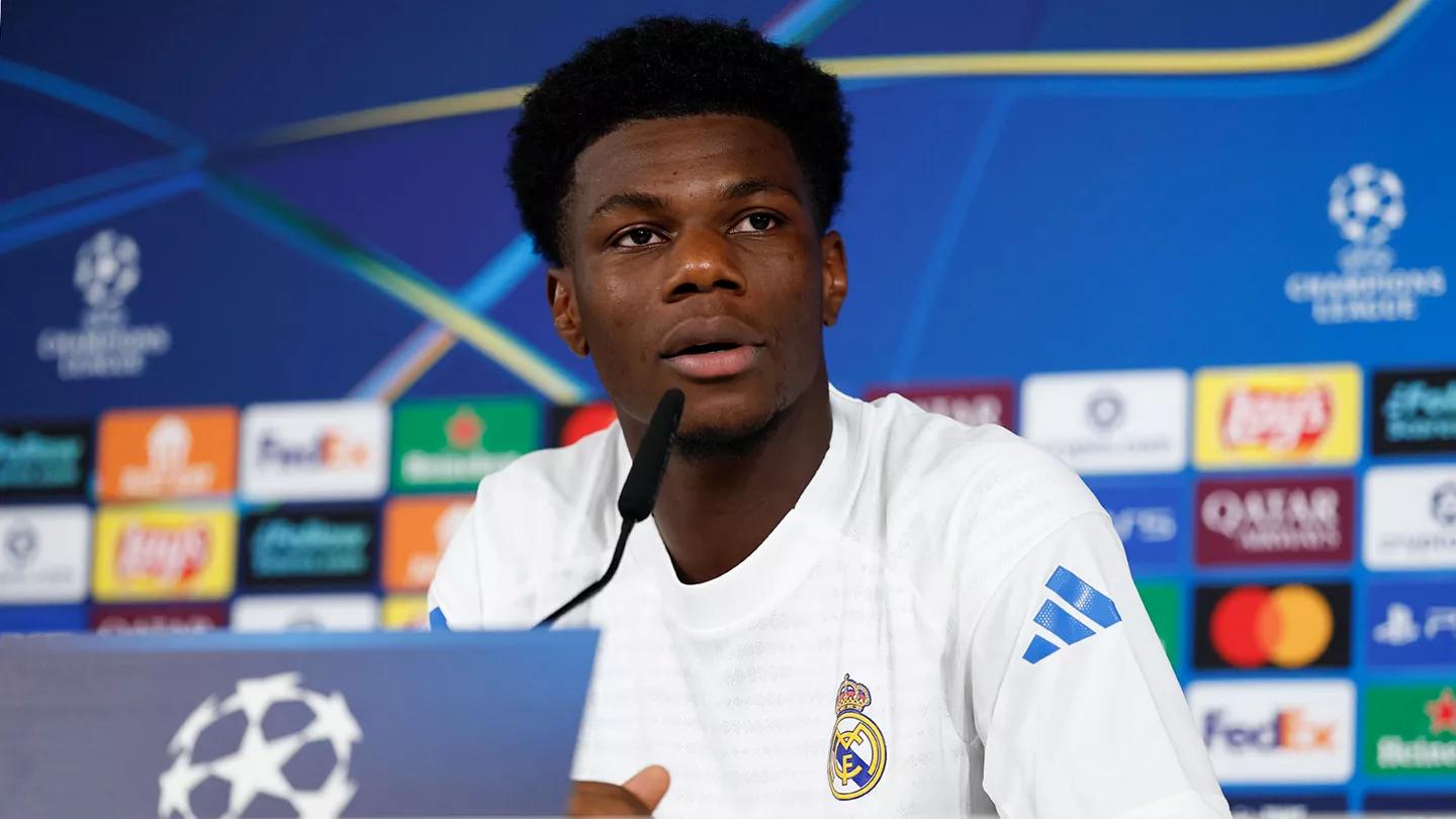 皇马中场楚阿梅尼谈欧冠生死战，直言压力大但不怂，马赛能给皇马添多少麻烦？