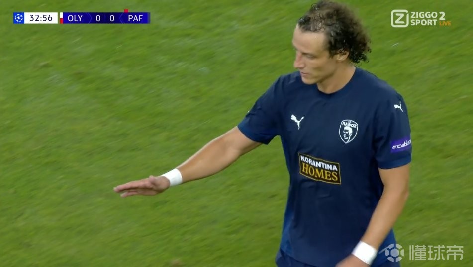 38岁大卫-路易斯欧冠复出，帕福斯首发让人意外