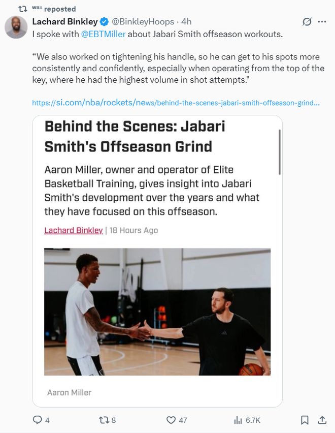 著名训练教师改造小贩：苦练中投+控运 学习KD技巧但不拘泥形式