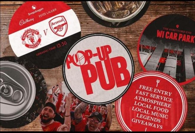 邮件：曼联将在主场附近开启大型临时酒吧，为当地企业提供机会