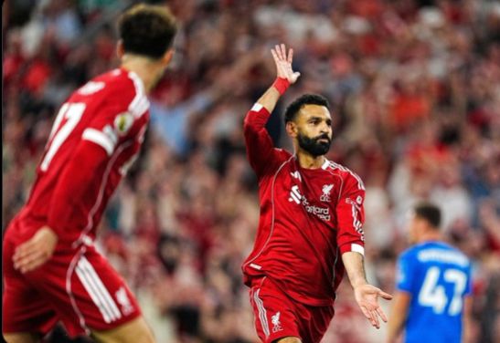 萨拉赫再创纪录，红军如虎添翼