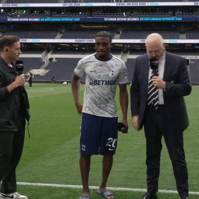 库杜斯：热刺之旅才刚开始