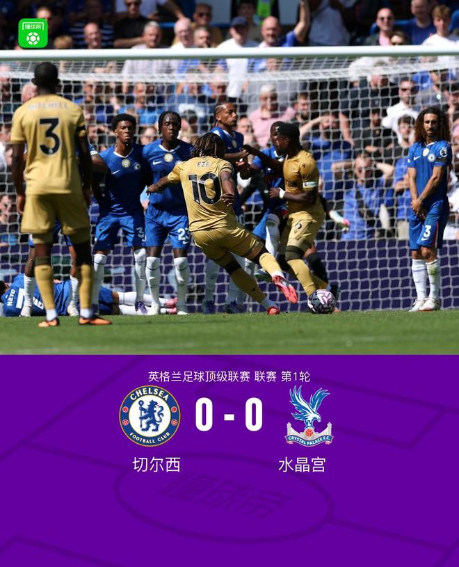 切尔西与水晶宫，0-0的无聊世界