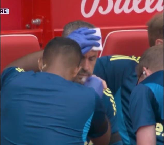 庆祝撞伤缝六针，诺丁汉森林开局3比1让人又笑又服