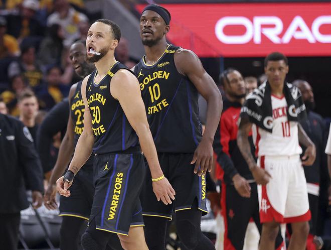 库里不在场勇士像漏气玩具，巴特勒来了只是把洞堵上了