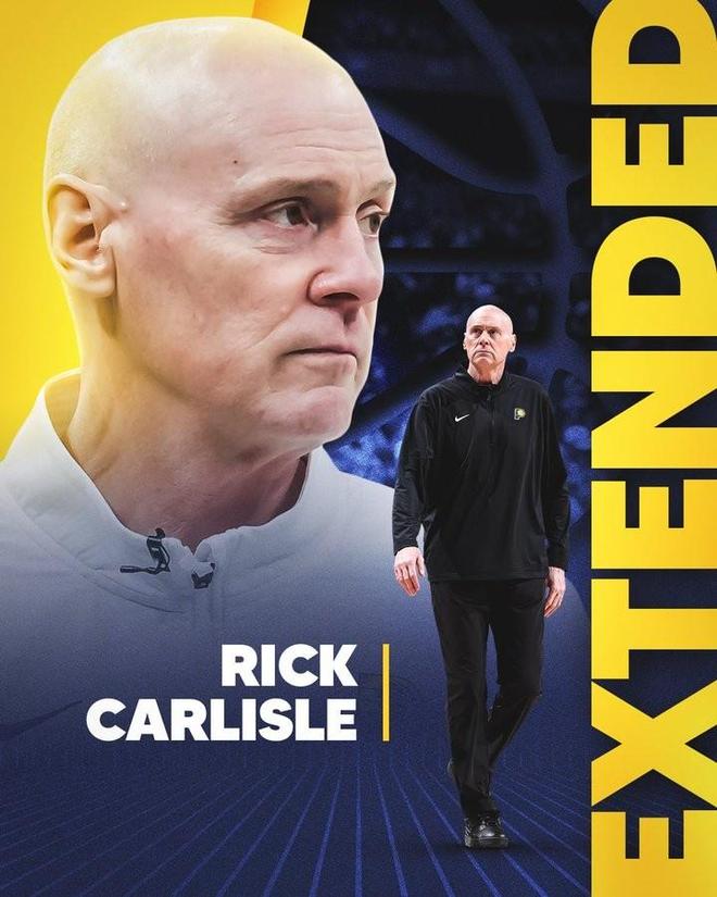 步行者提前续约里克 卡莱尔，别装惊讶，这就是冲冠的保险还是隐形风险