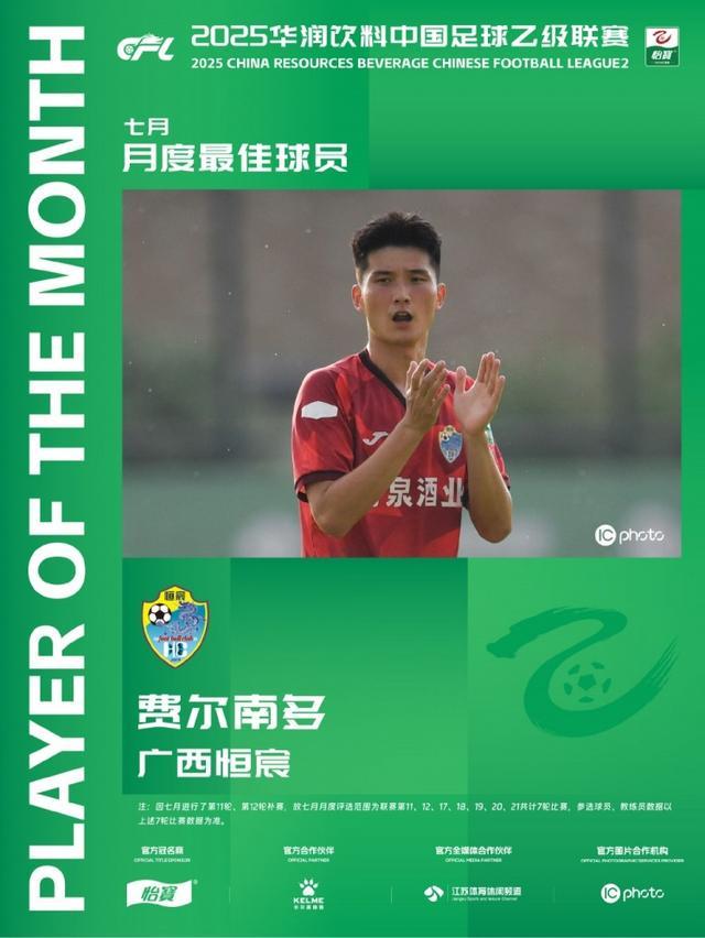 费尔南多在中乙炸场了，7场8球带队7连胜，能不能成为下一个上位球员