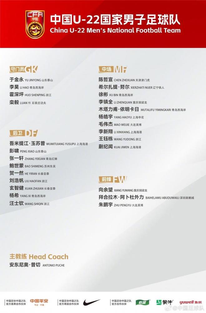 U23预选名单出炉，山东泰山只拿两席，到底是人才短缺还是球队自己搞事？