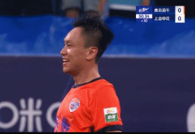 张弛第九十一分钟那脚，活生生把青岛海牛的希望当成废纸丢了