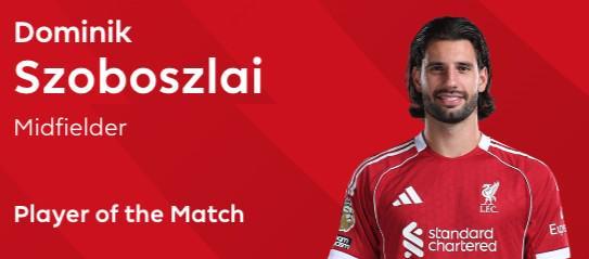 英超小将索博斯洛伊一剑封喉 利物浦1-0气走阿森纳的毒瘤