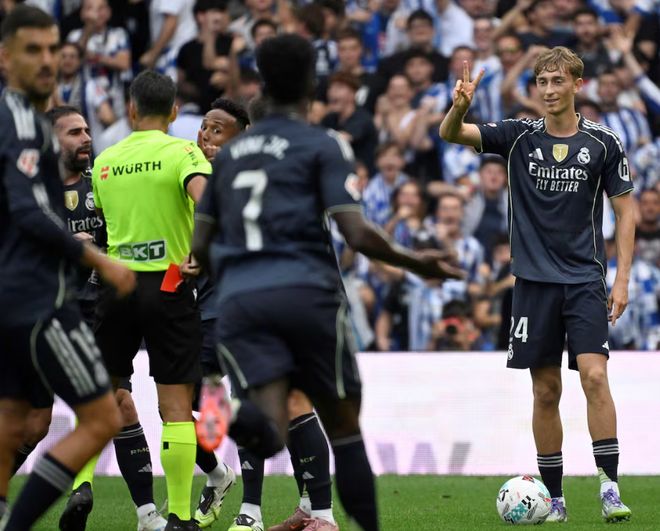 皇马怒了，西甲裁判又出幺蛾子，赫伊森红牌变黑牌？