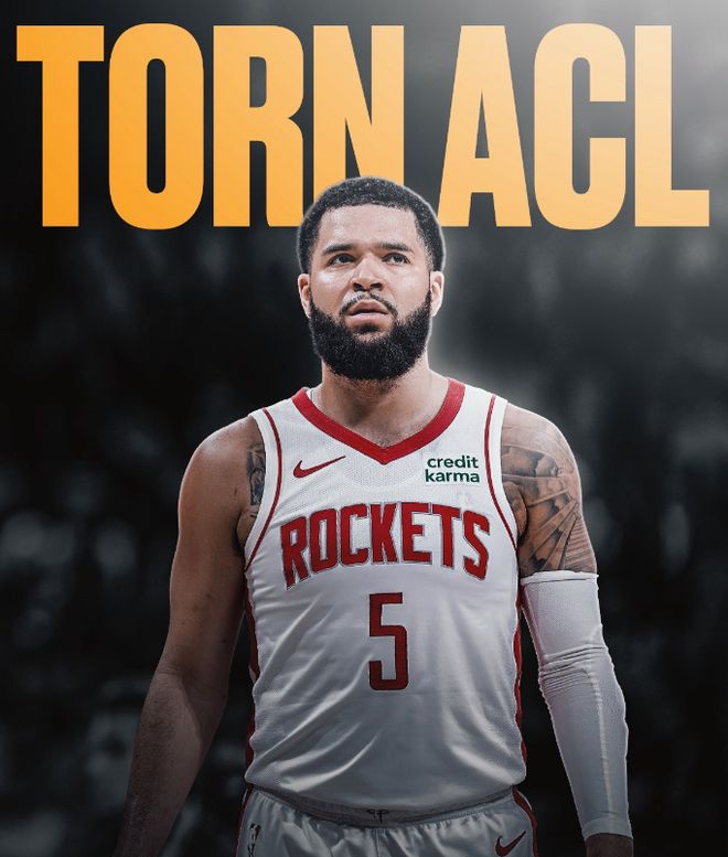 火箭核心后卫范弗里特赛季报销，杜兰特“宿命论”又添一笔