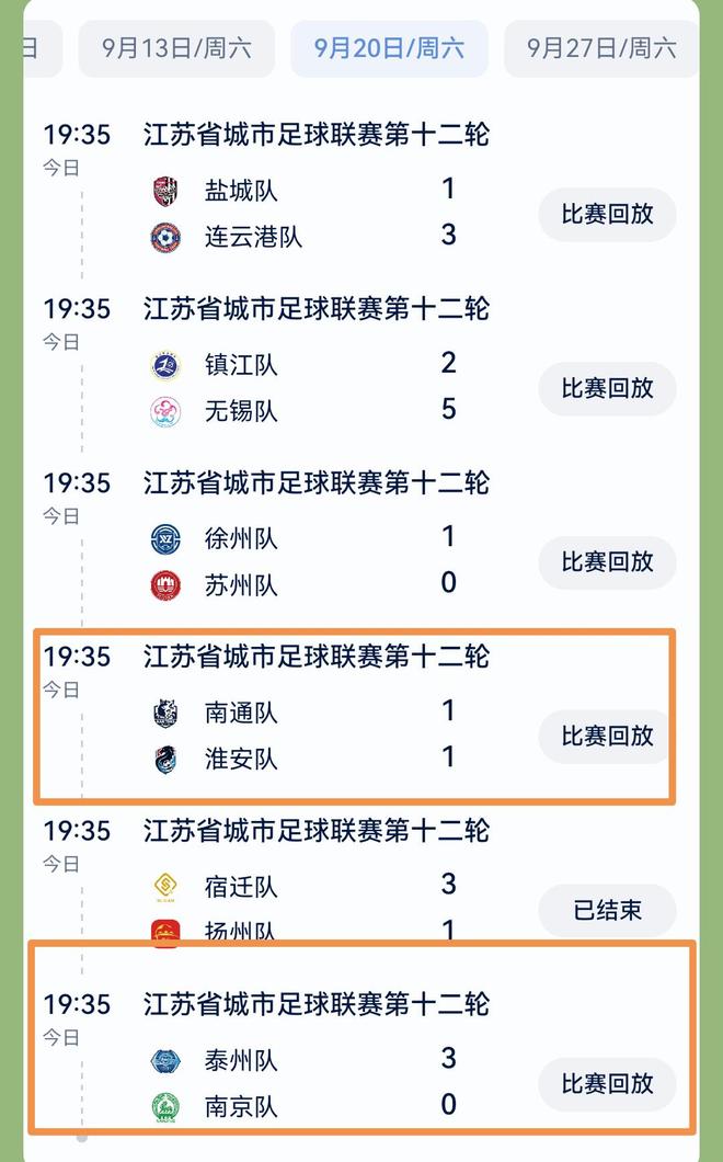 苏超联赛第十二轮冷门频出，泰州女教练成最大黑马，苏州队淘汰赛希望破灭