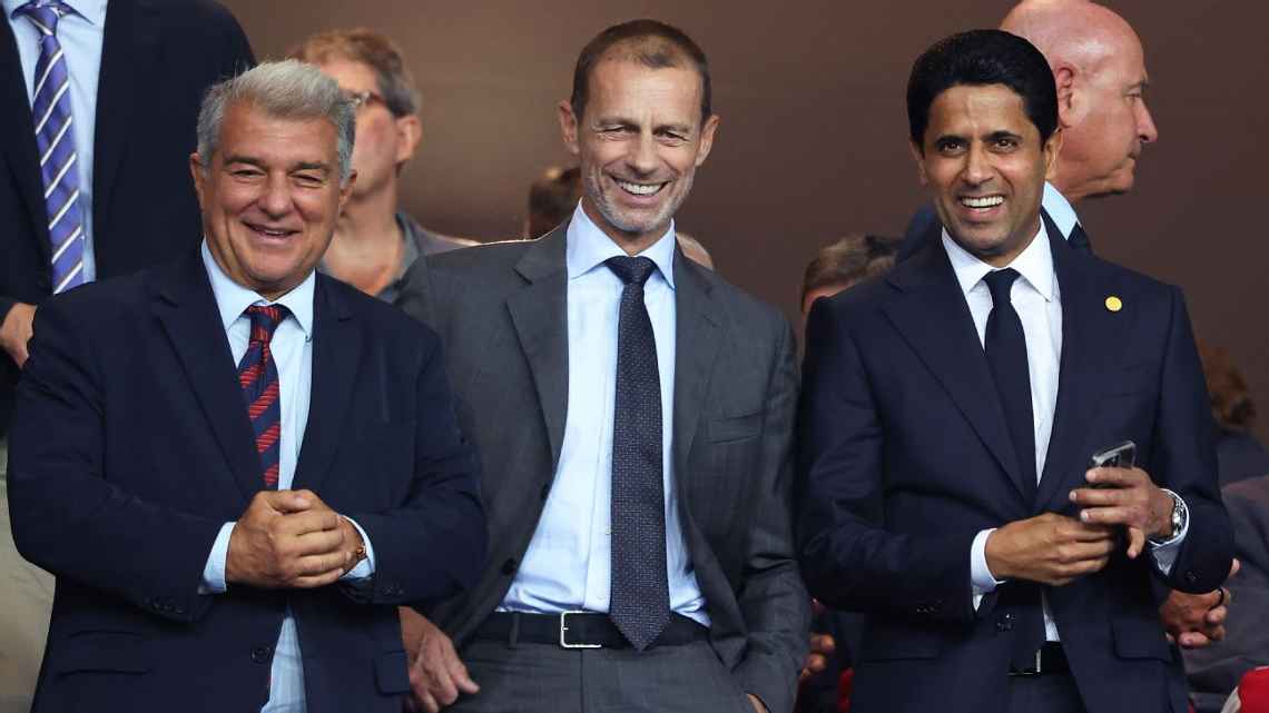 巴萨意欲重修与欧足联关系，超级联赛未来迷雾重重