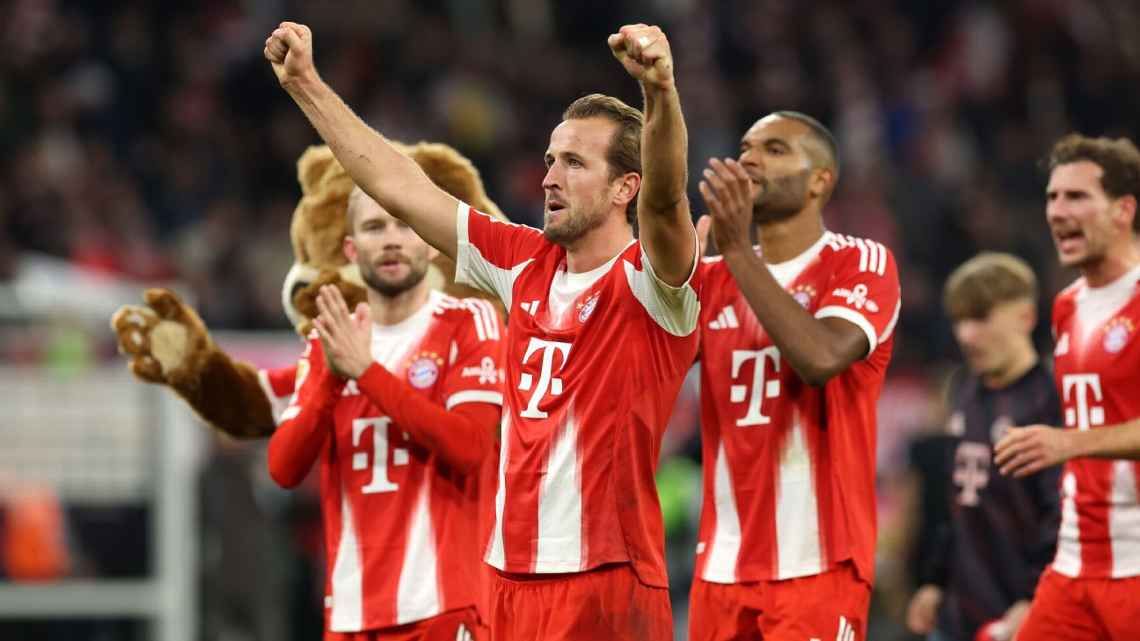 德甲|哈里凯恩火力全开!拜仁2-1险胜多特,12球神迹续写霸主传说