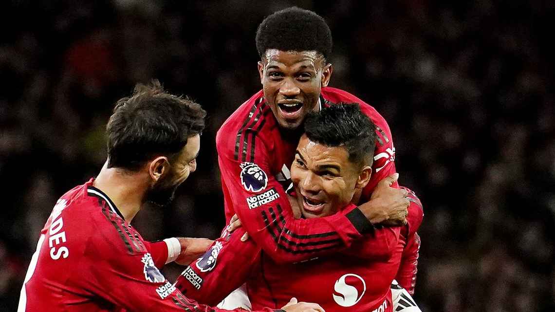 布莱顿魔咒终破！曼联4-2逆转拿下，姆贝乌莫两球炸裂