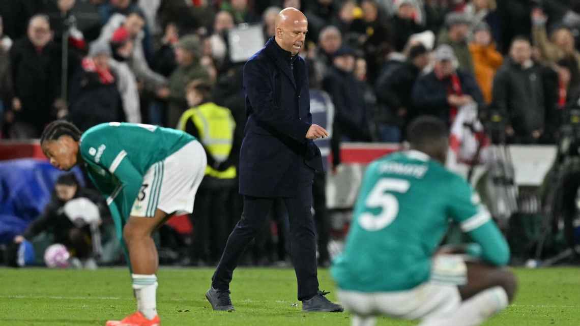 利物浦英超四连败降至第六，0-3不敌布伦特福德的失控理由